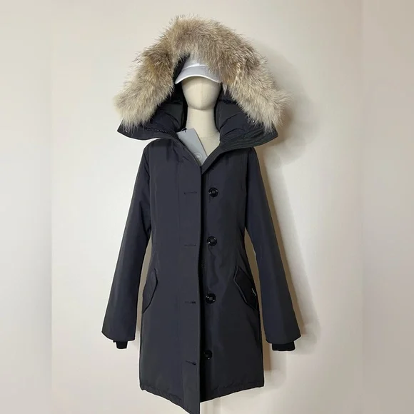 Rossclair Parka Canada Goose winter jacket with fur - Picture 5 of 10